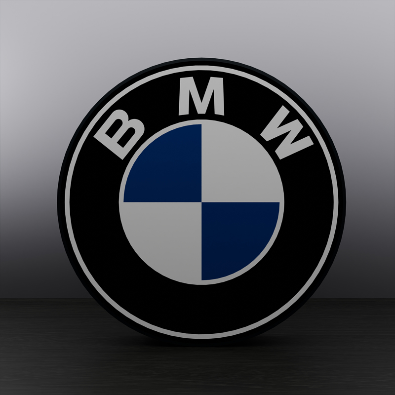 BMW logo LED sign Lightbox