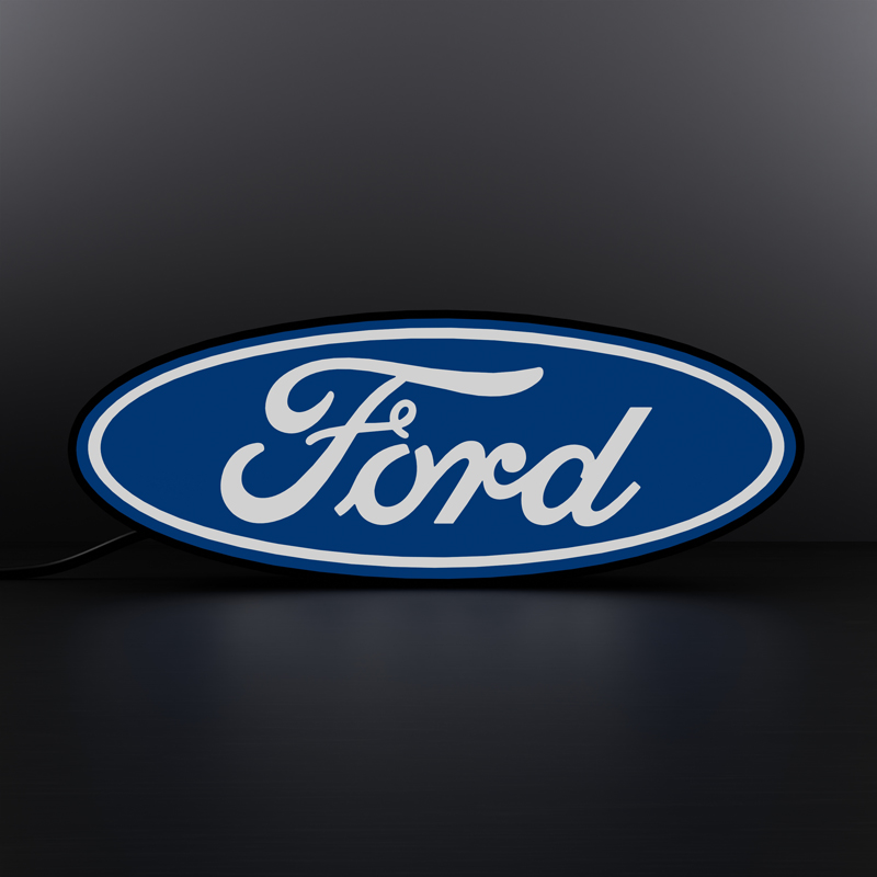 Ford logo LED sign Lightbox