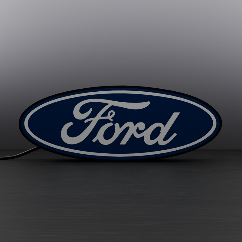 Ford logo LED sign Lightbox