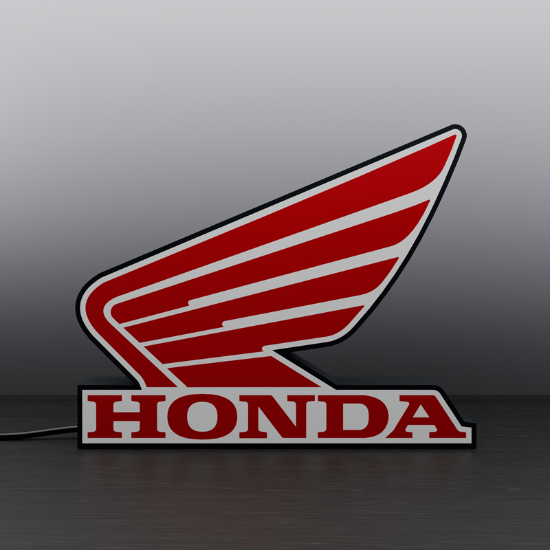 Honda logo LED sign Lightbox