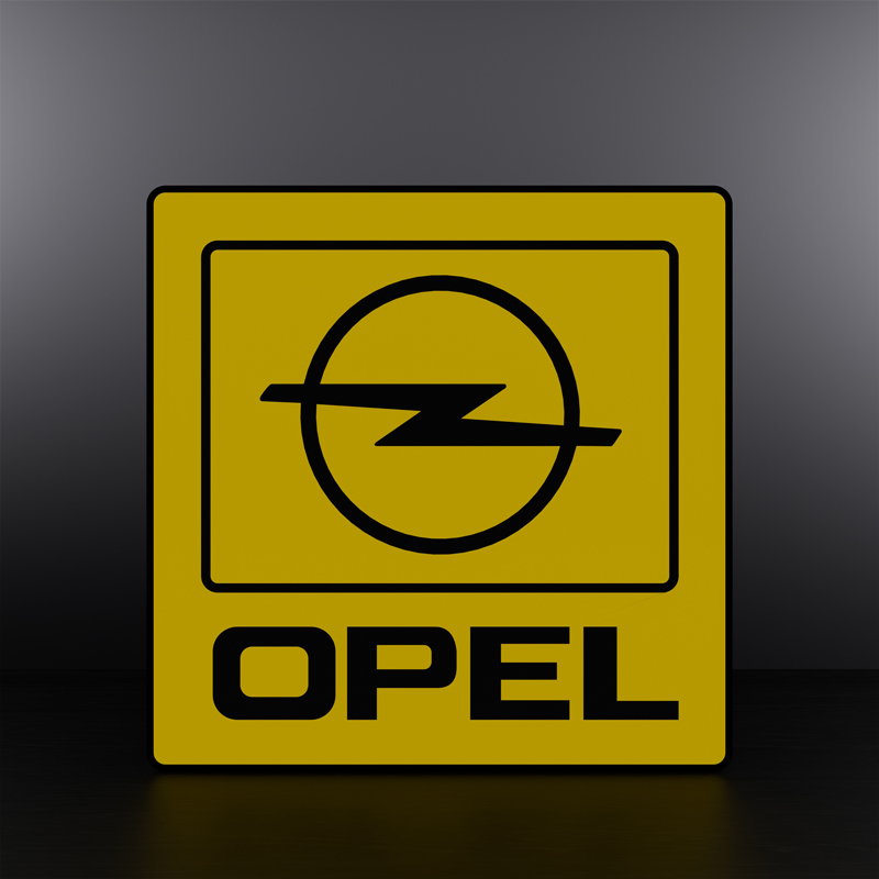 Opel logo LED sign Lightbox