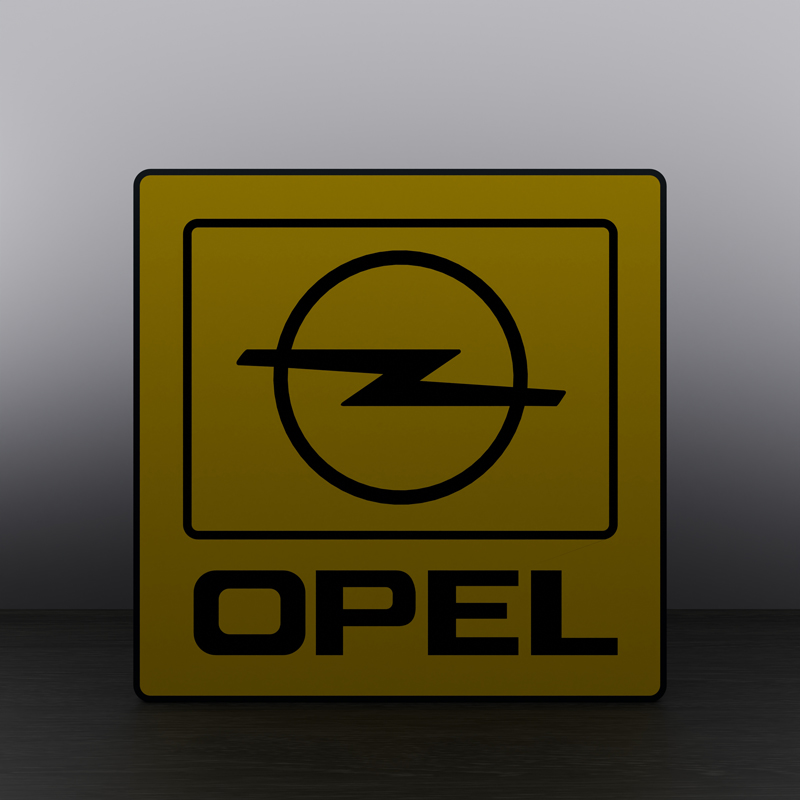 Opel logo LED sign Lightbox