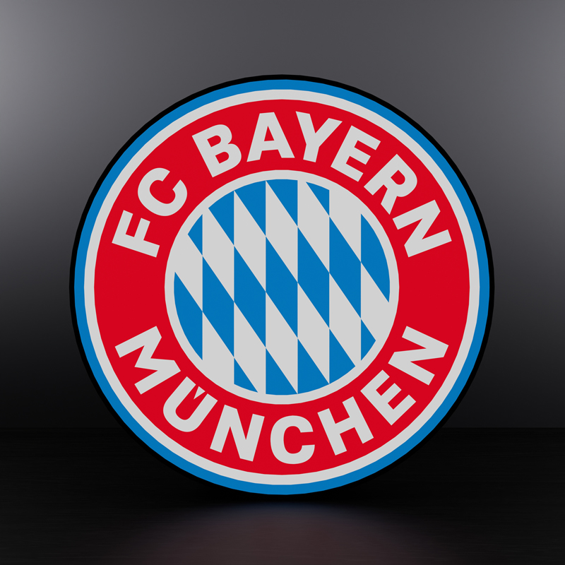 Bayern Munich logo LED sign Lightbox